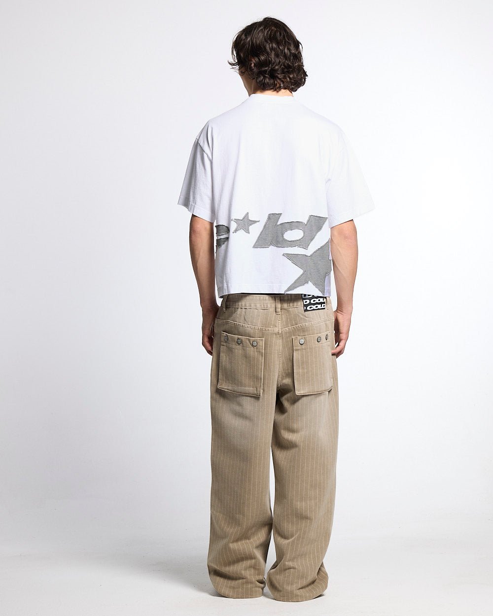 DISTRESS DEFENSE TEE WHITE - Cold Culture