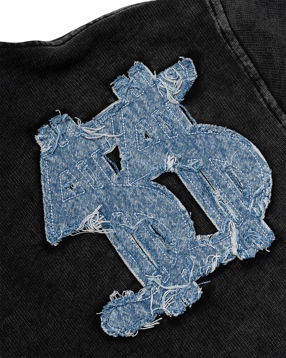 DISTRESSED DOLLAR POLO BLACK - Cold Culture