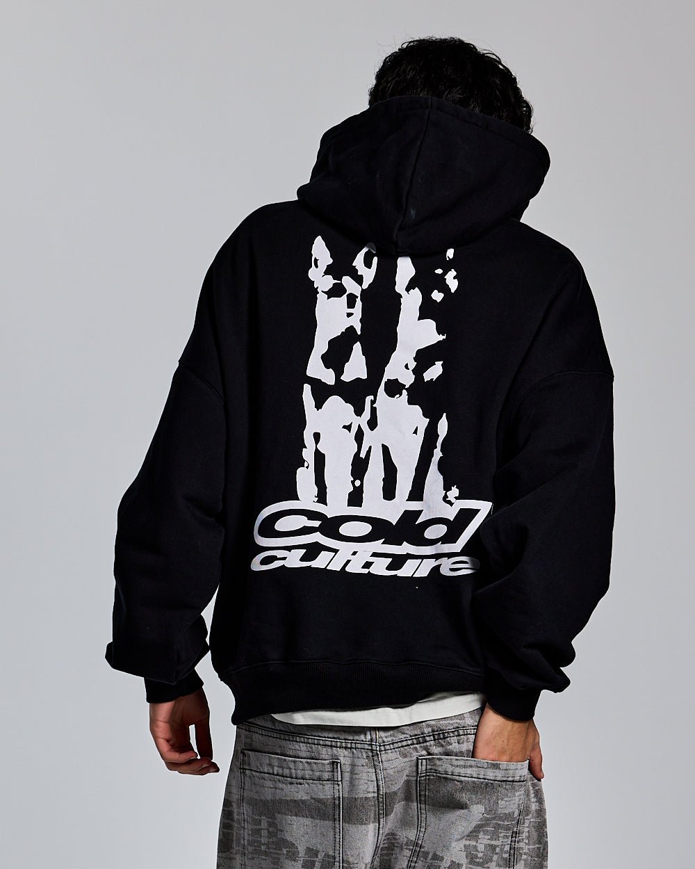 DOGS HOODIE BLACK - COLD CULTURE