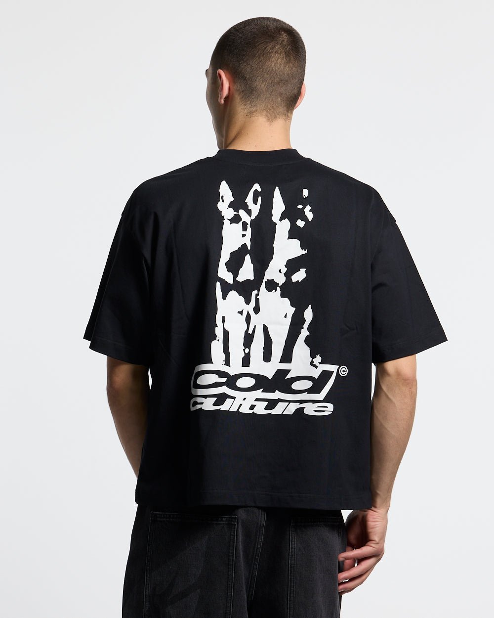 DOGS TEE BLACK - Cold Culture