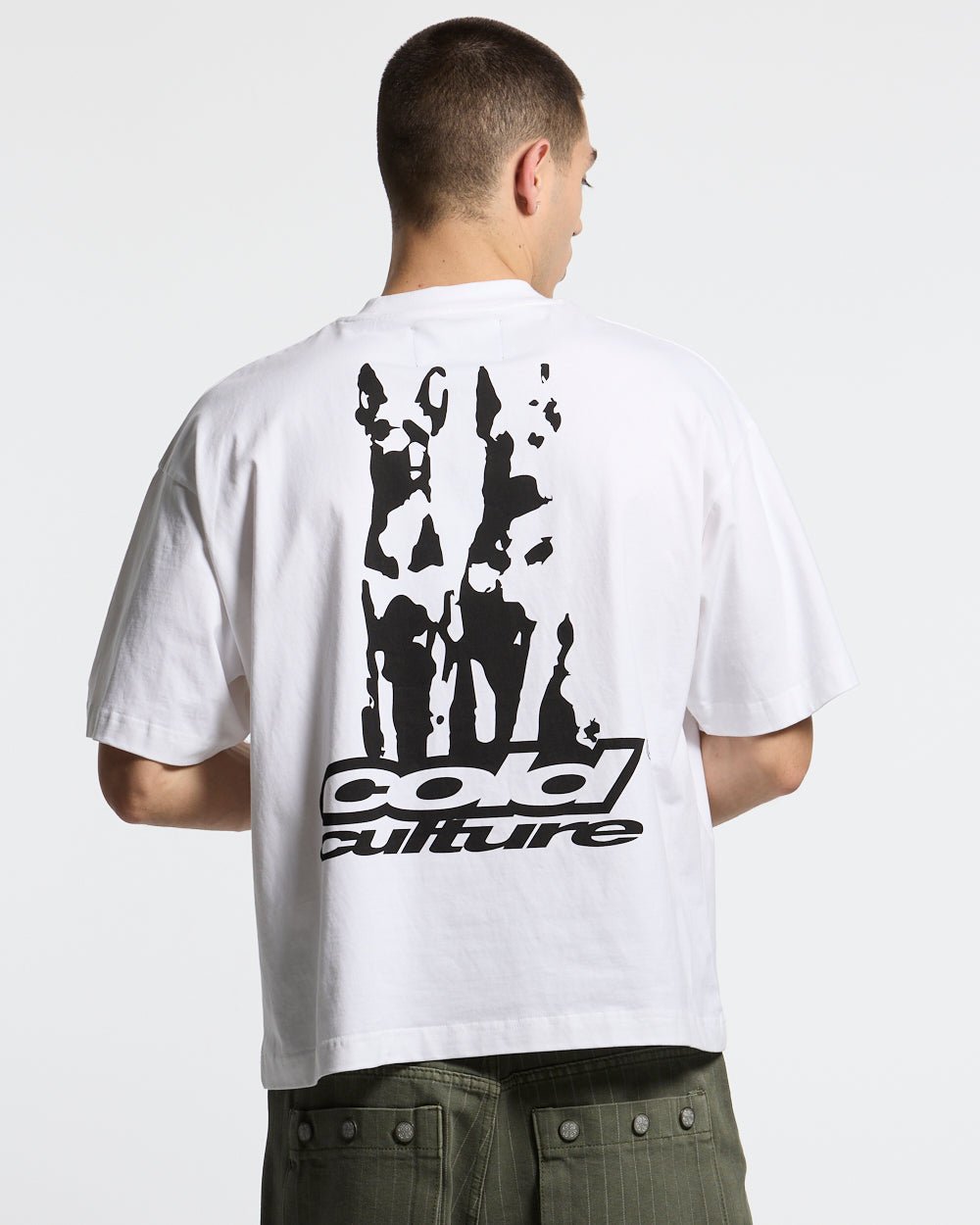 DOGS TEE WHITE - Cold Culture