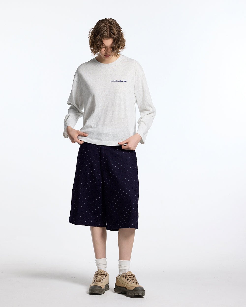 DOT CLUB SHORTS BLACK - Cold Culture