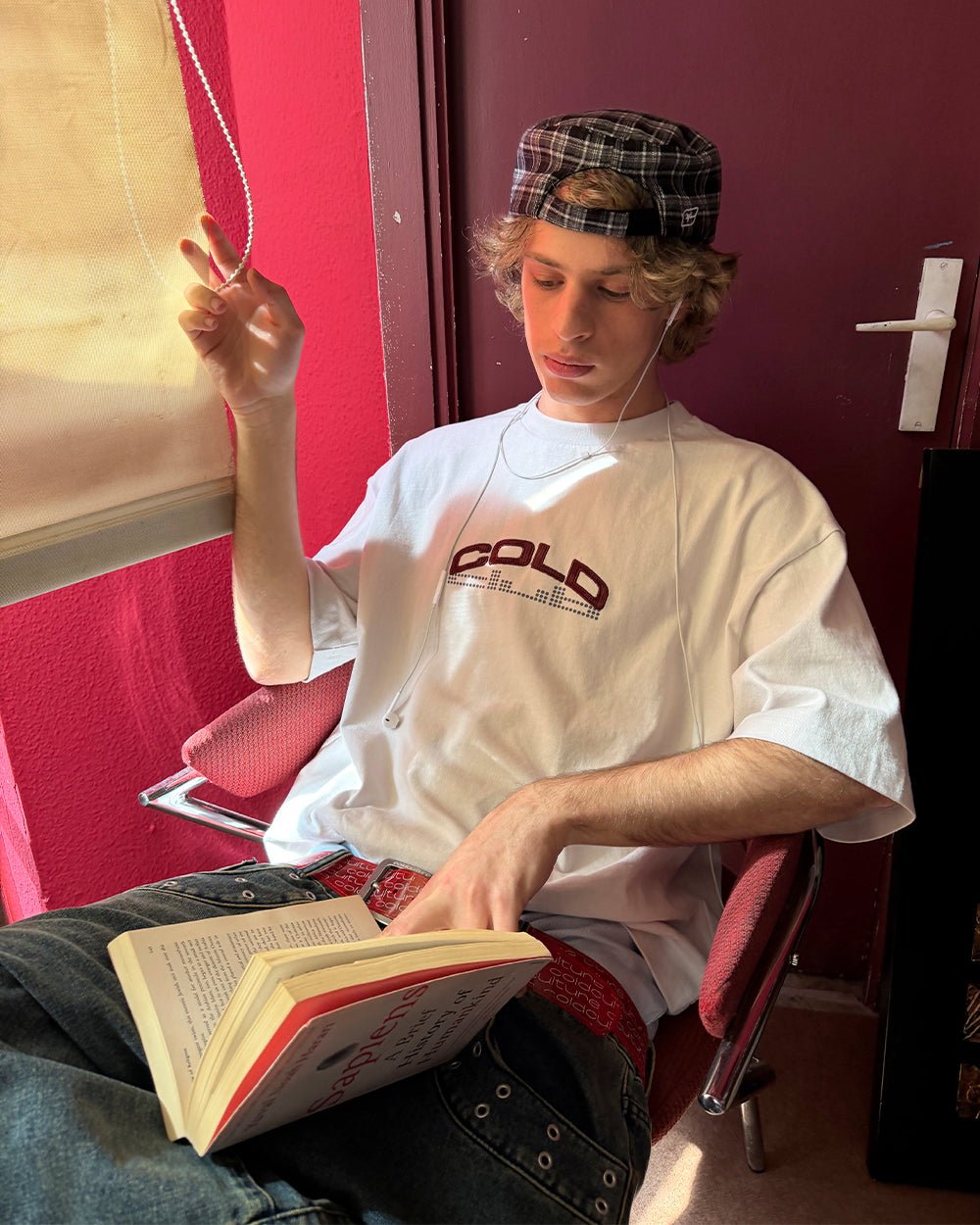 DOTS CLUB TEE LIGHT GREY - Cold Culture