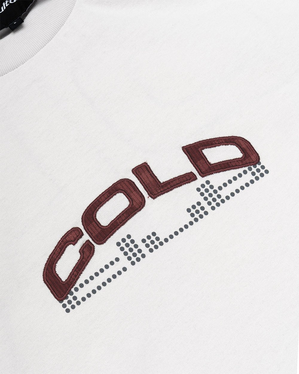 DOTS CLUB TEE LIGHT GREY - Cold Culture