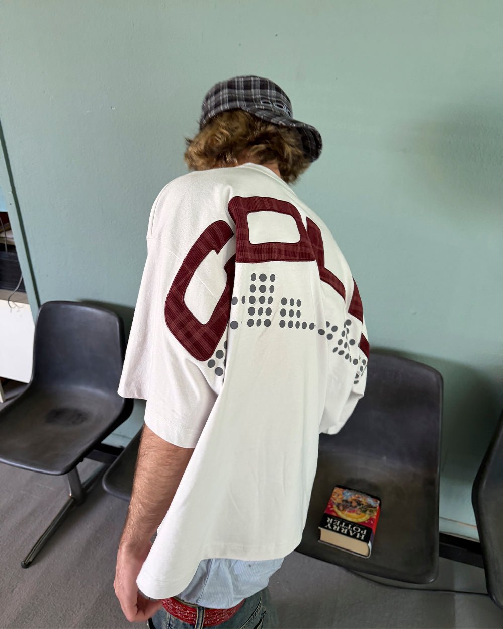 DOTS CLUB TEE LIGHT GREY - Cold Culture