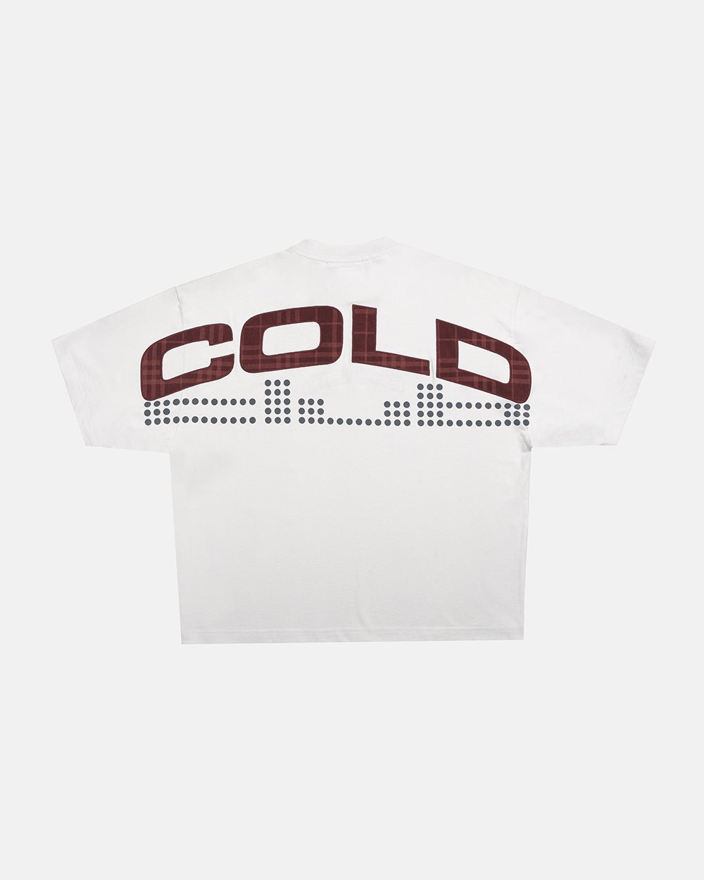 DOTS CLUB TEE LIGHT GREY - Cold Culture