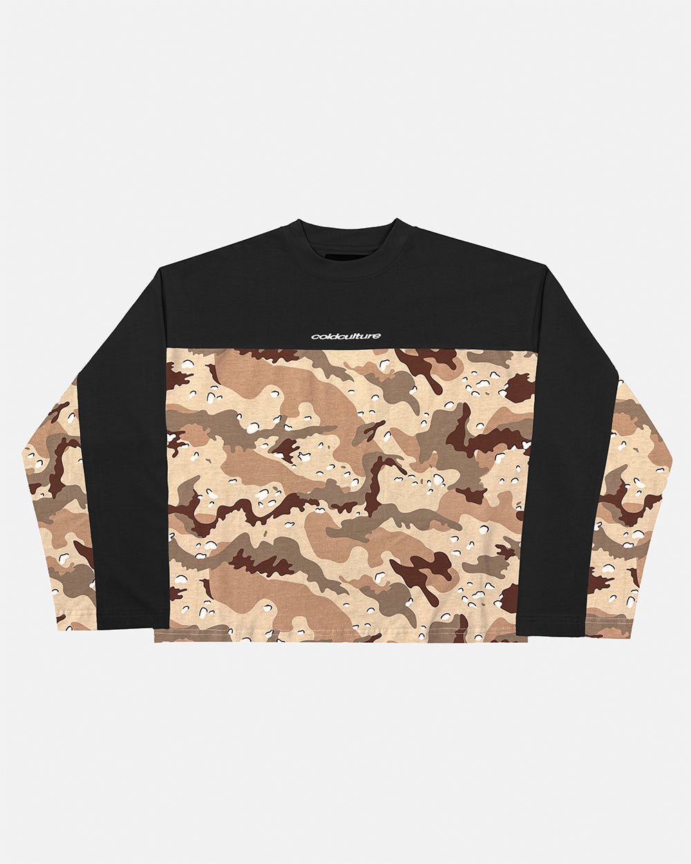DOUBLE SIDED LONGSLEEVE CAMO - Cold Culture