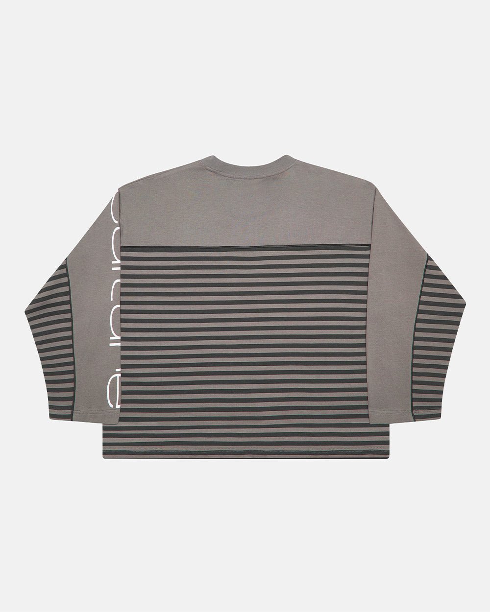 DOUBLE SIDED LONGSLEEVE DARK GREY - Cold Culture