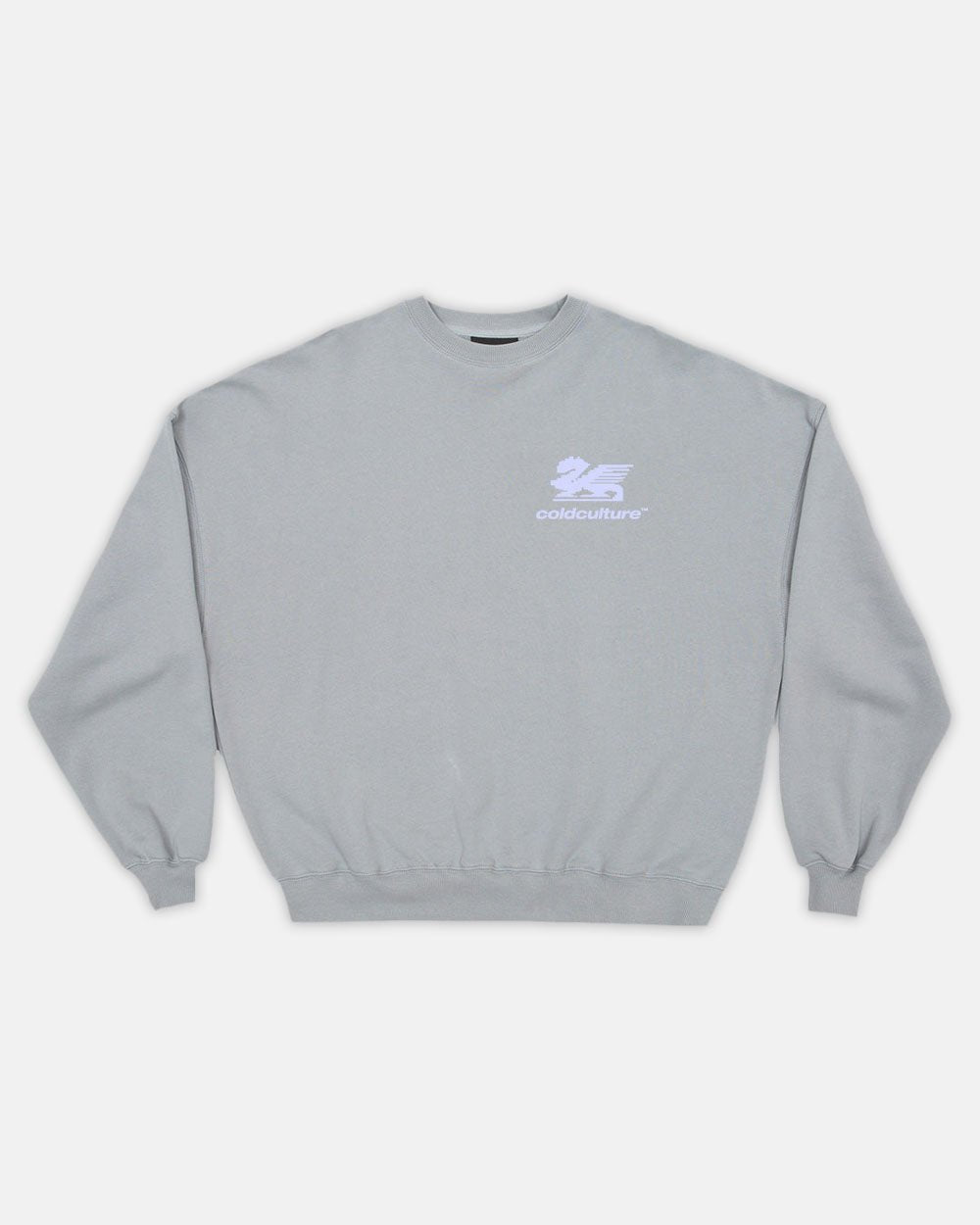 DRAGON PIXEL CREWNECK MEDIUM BLUE - COLD CULTURE