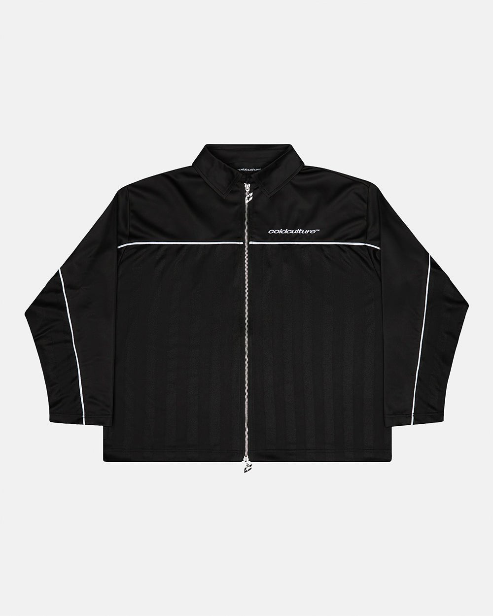 DRAW THE LINE LONGSLEEVE SHIRT BLACK - Cold Culture