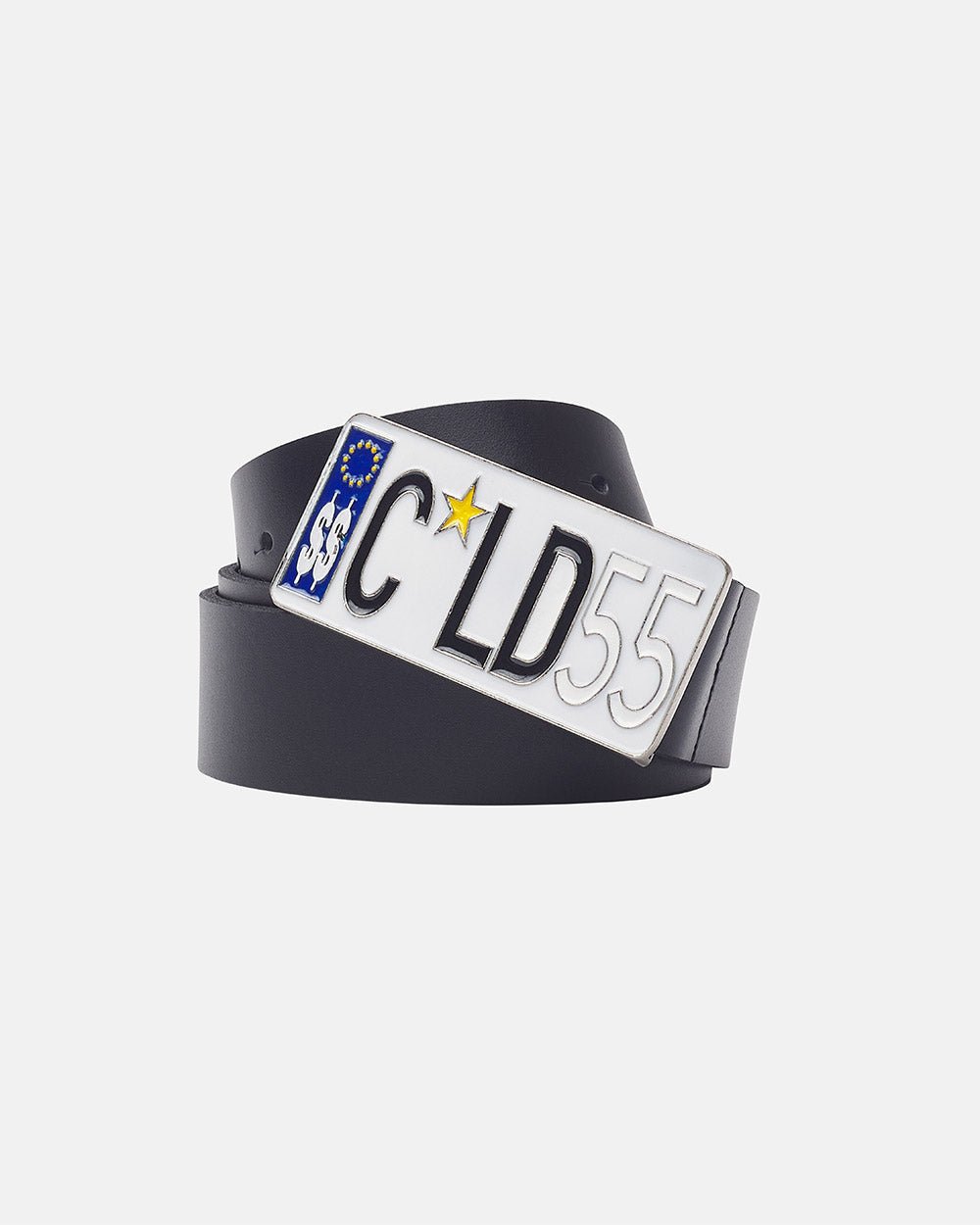 DRIVE ME BELT LEATHER BLACK - Cold Culture