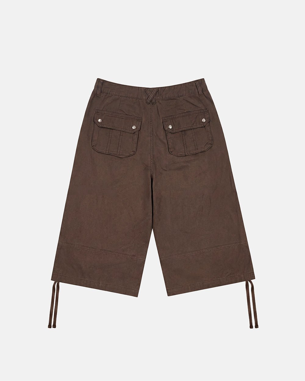 DUNE CAPRI PANTS BROWN - Cold Culture