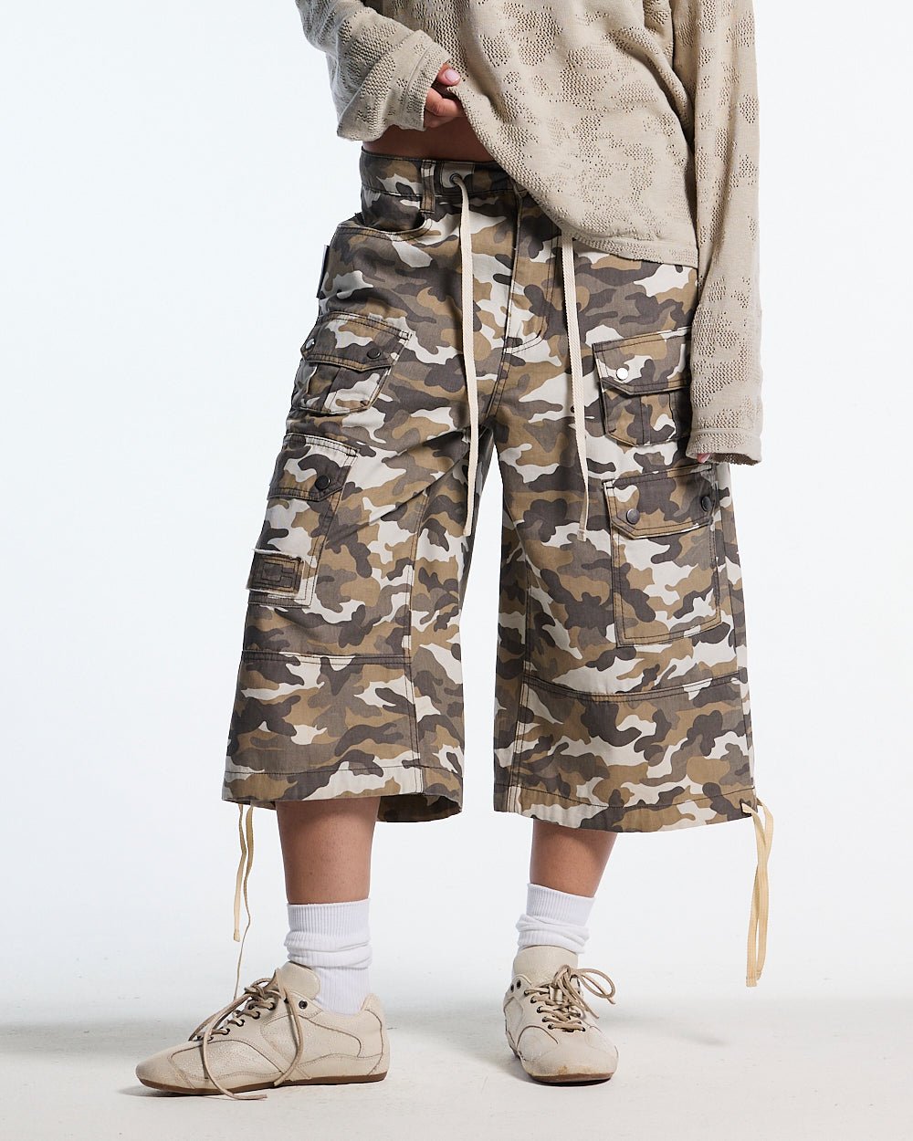 DUNE CAPRI PANTS CAMO - Cold Culture