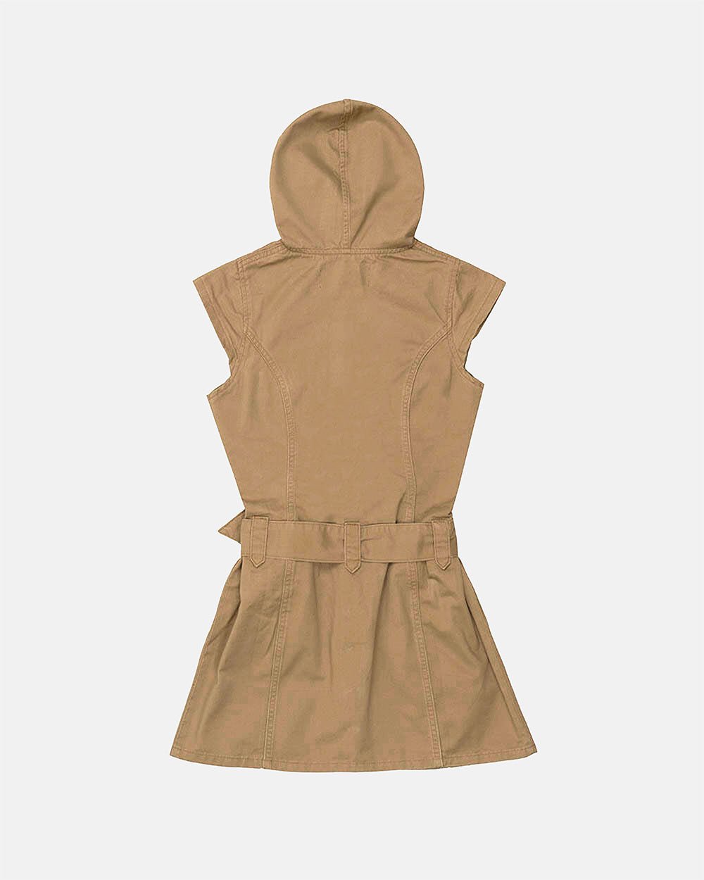 DUNE DRESS BROWN - Cold Culture