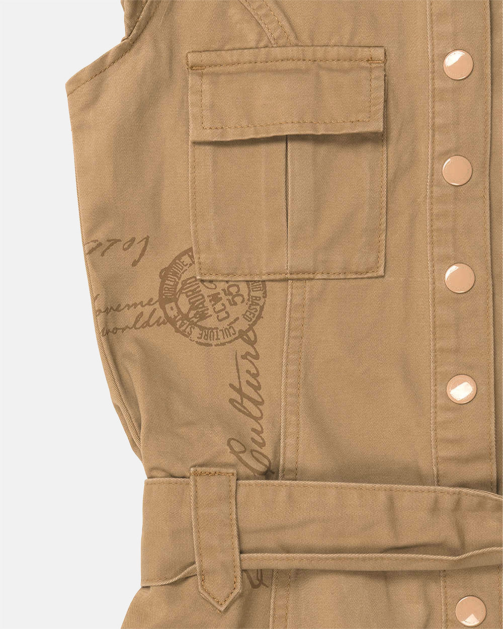 DUNE DRESS BROWN - Cold Culture