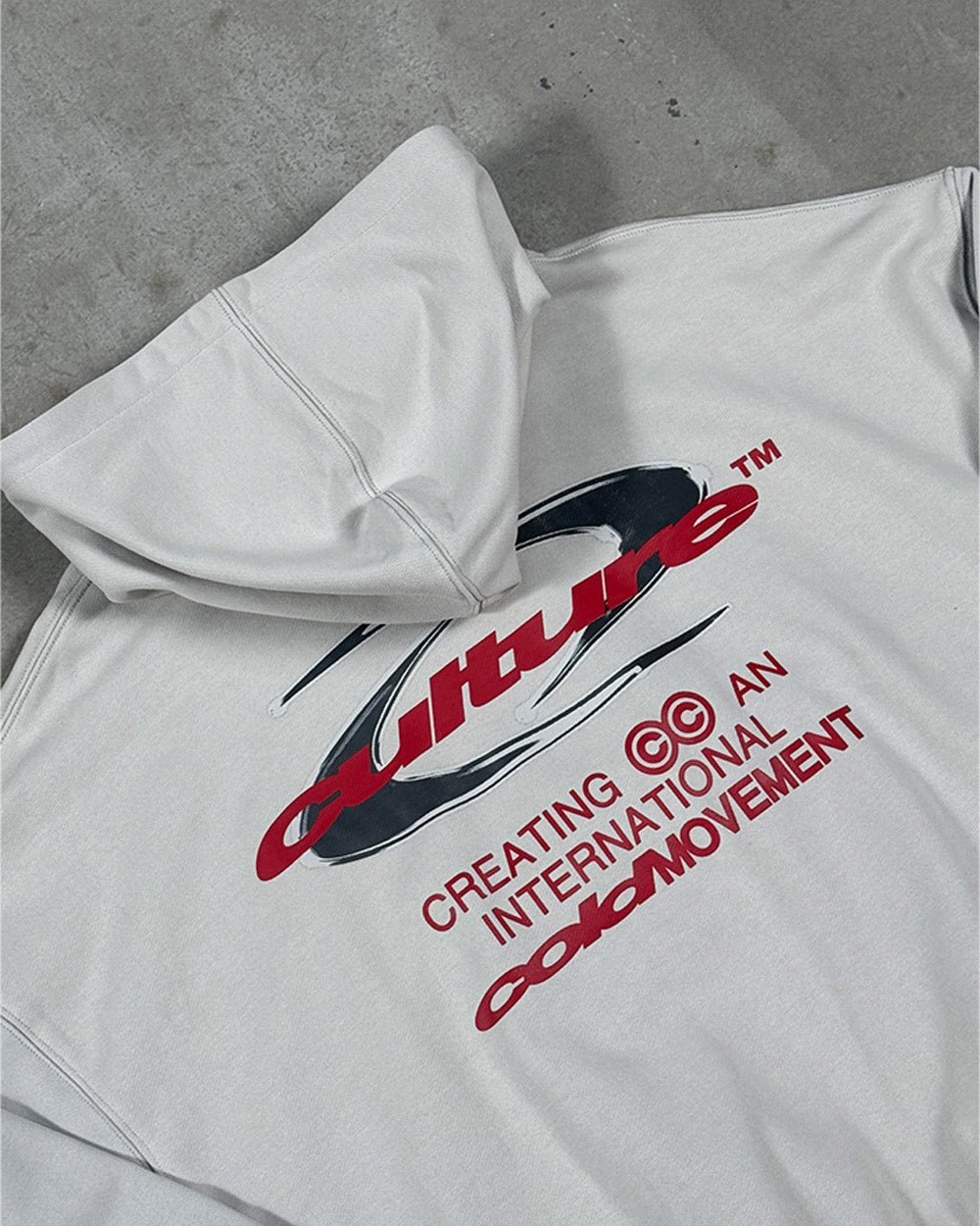 DYNAMIC HOODIE LIGHT GREY - Cold Culture