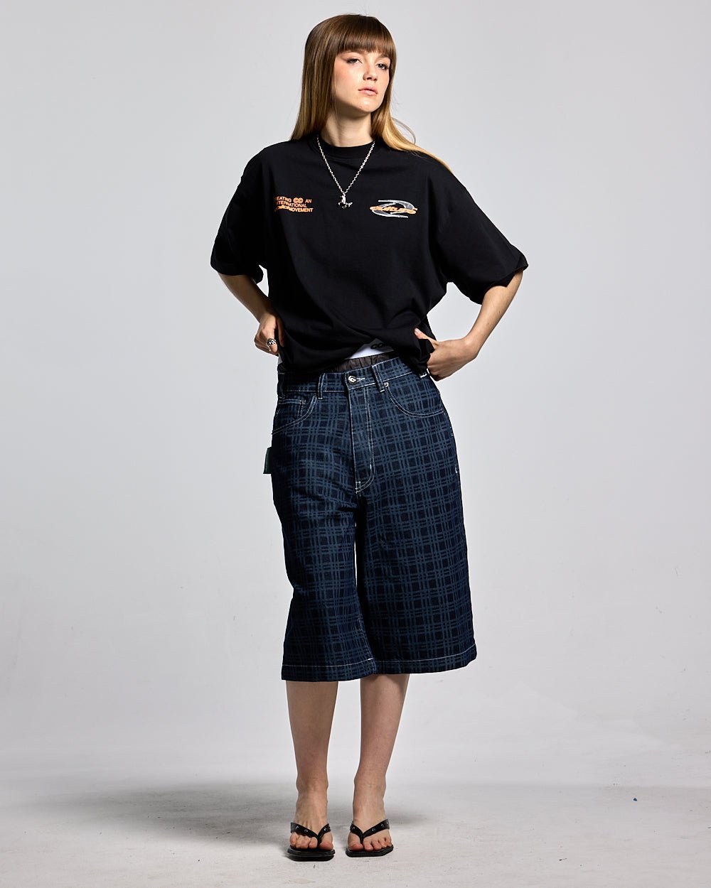 DYNAMIC TEE BLACK AND ORANGE - COLD CULTURE