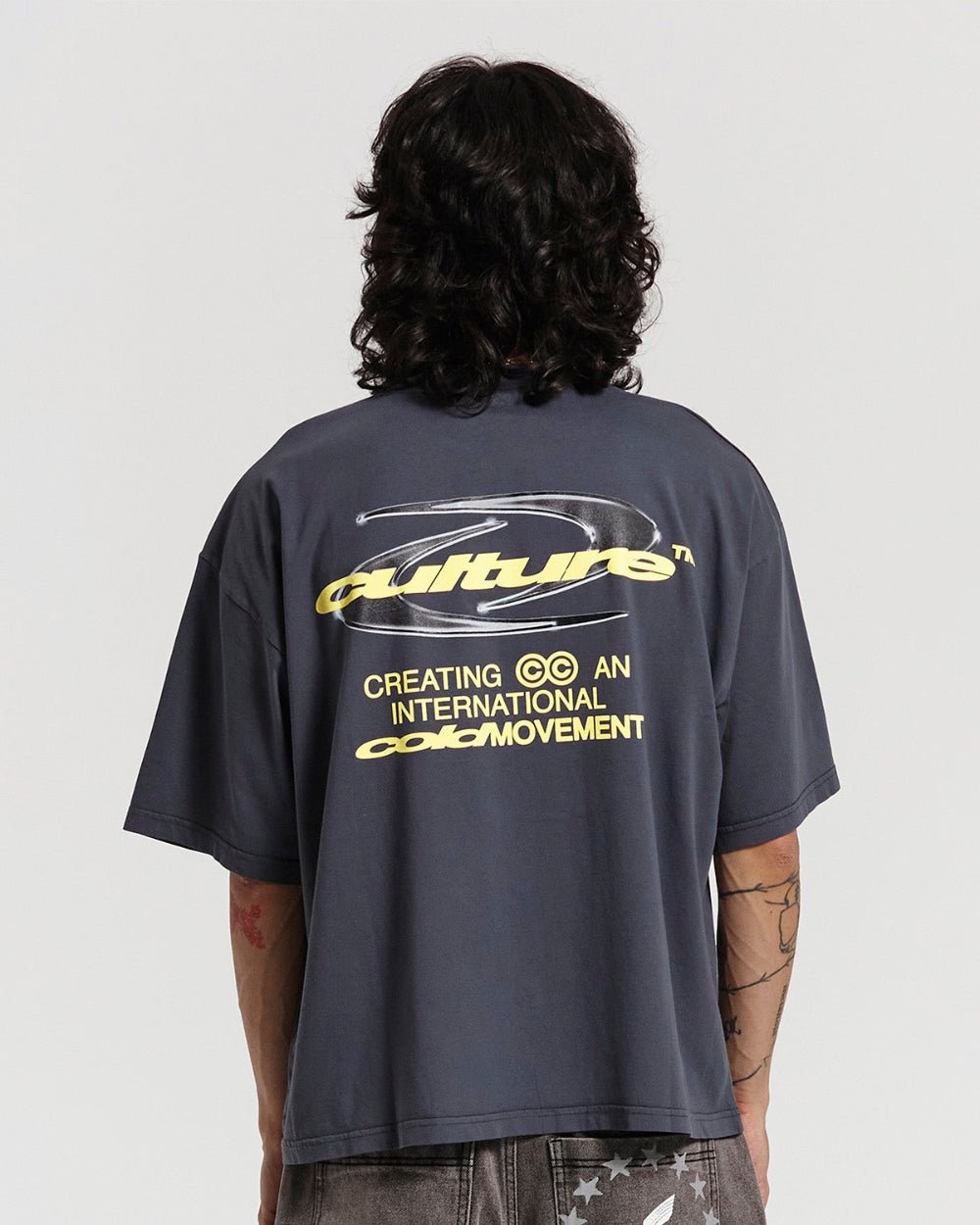 DYNAMIC TEE DARK BLUE - COLD CULTURE