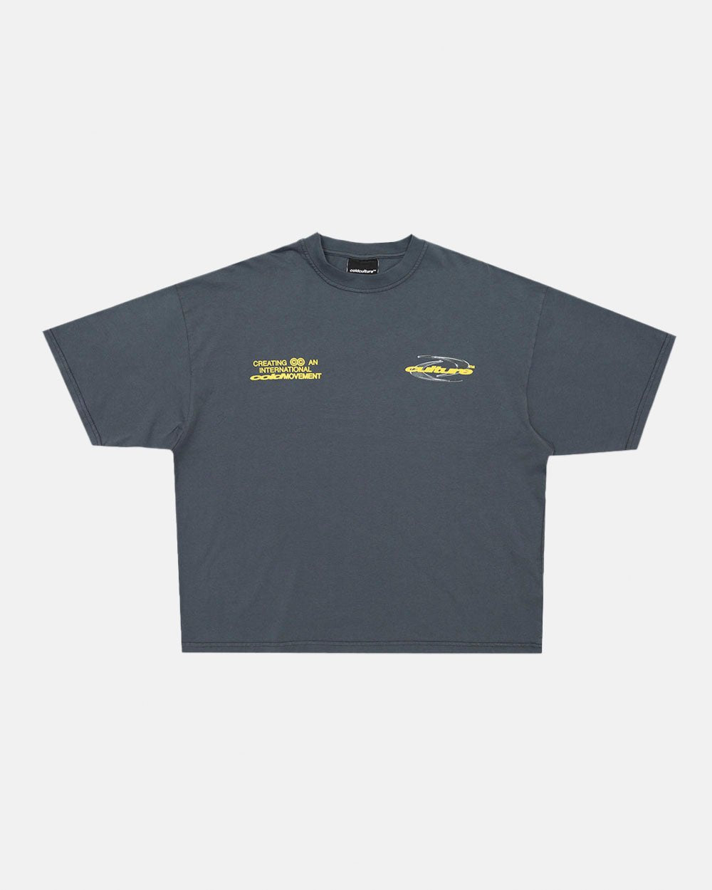 DYNAMIC TEE DARK BLUE - Cold Culture