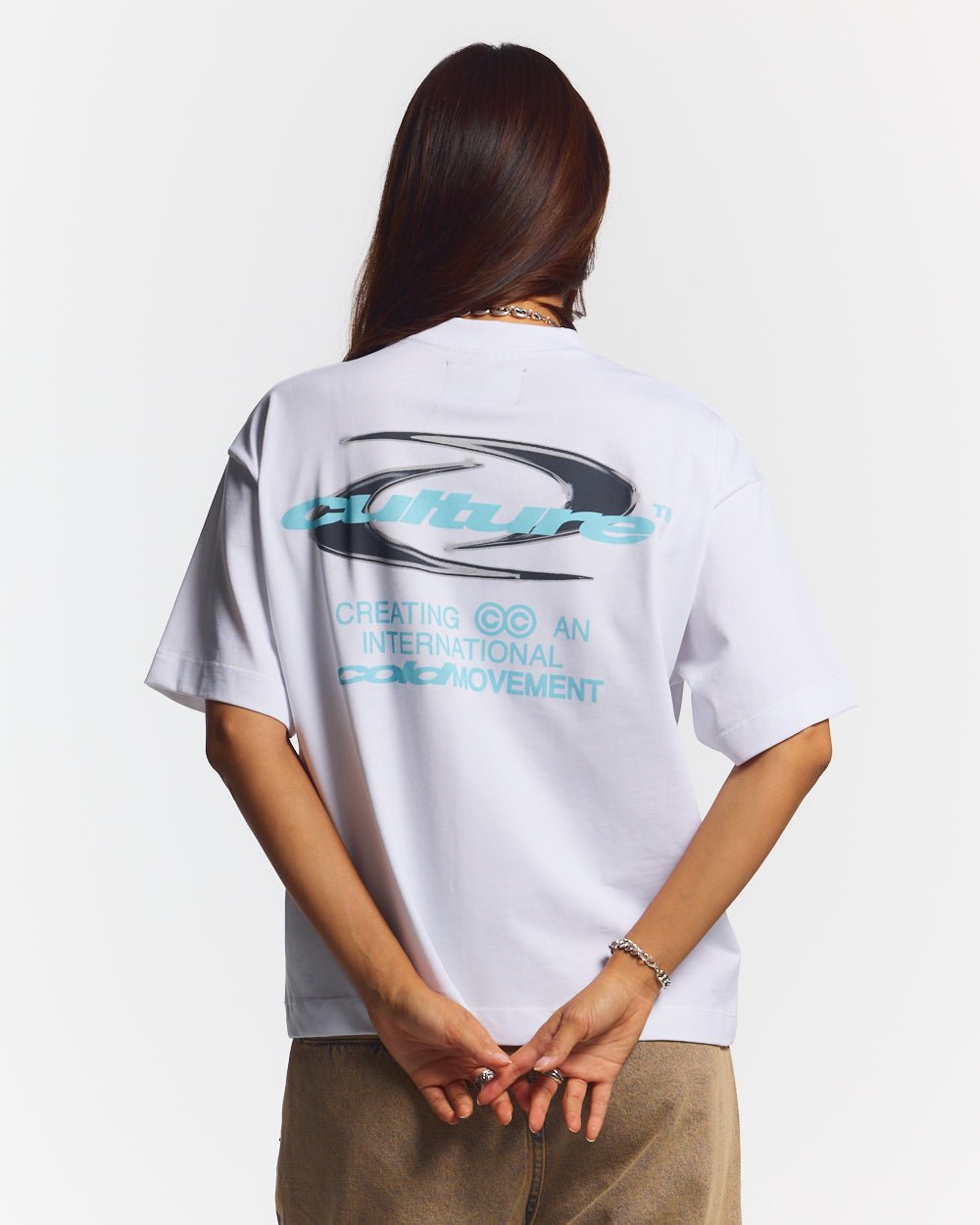 DYNAMIC TEE WHITE - COLD CULTURE