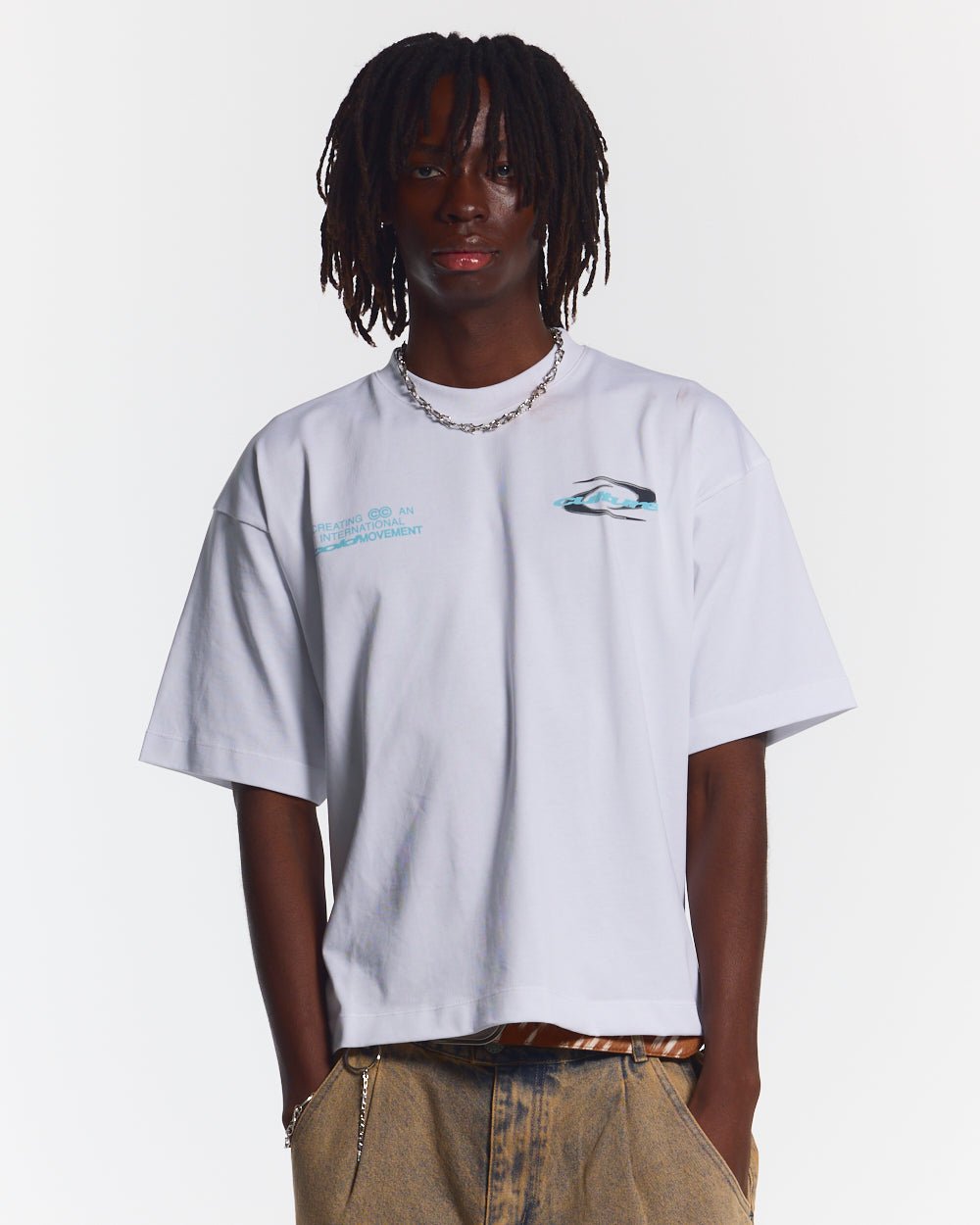 DYNAMIC TEE WHITE - COLD CULTURE