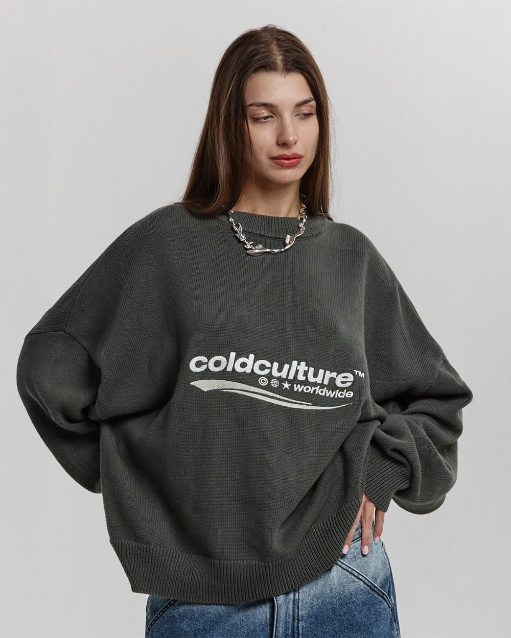 ENTERPRISE KNIT DARK GREEN - COLD CULTURE