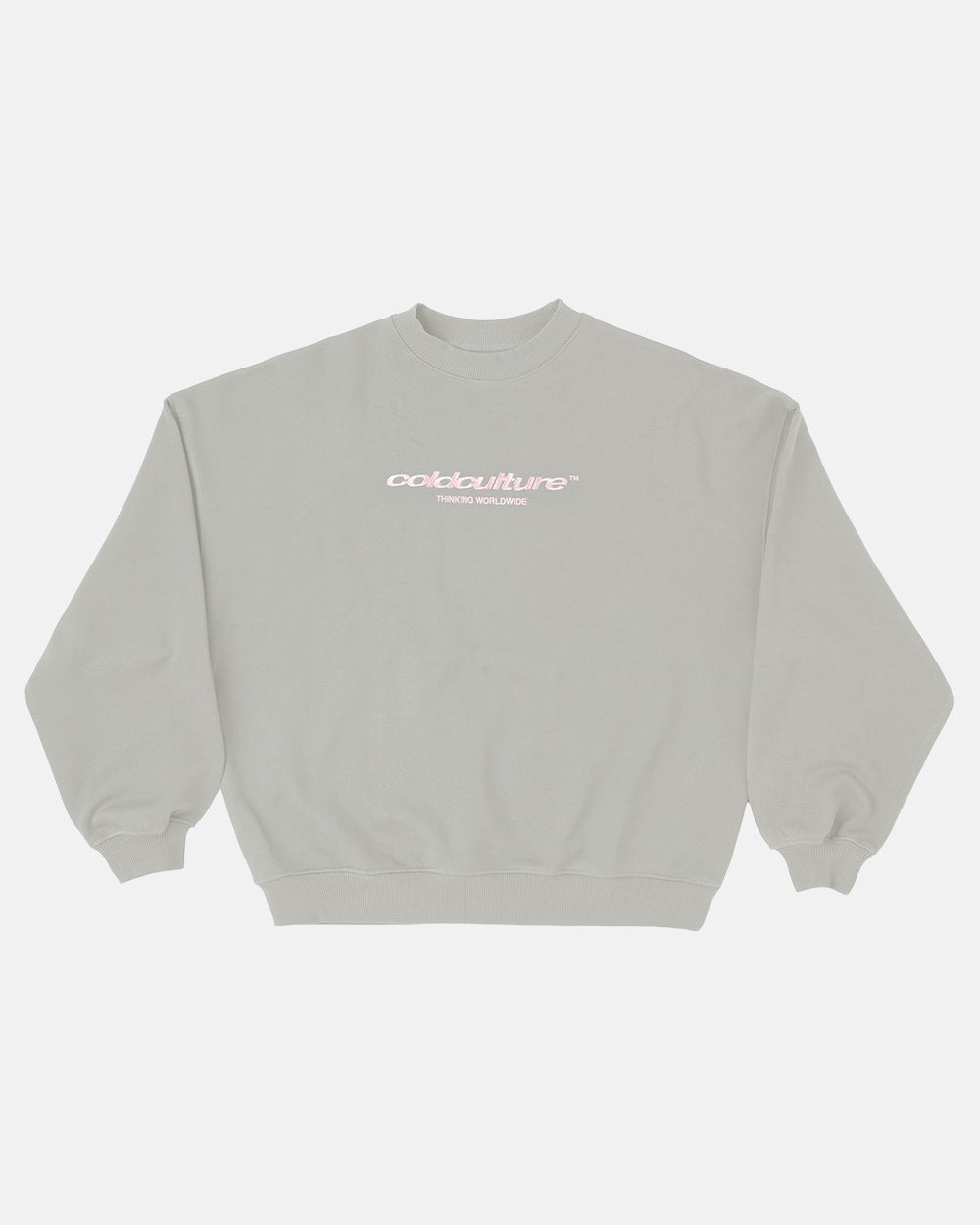 ESSENTIAL CREWNECK ULTIMATE GREY - COLD CULTURE