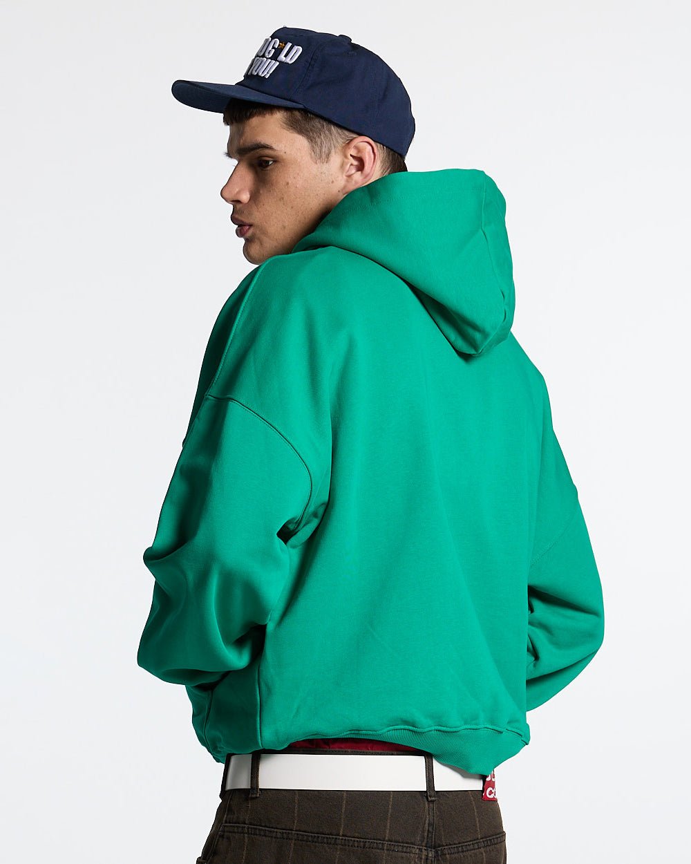 ESSENTIAL HOODIE GREEN - COLD CULTURE