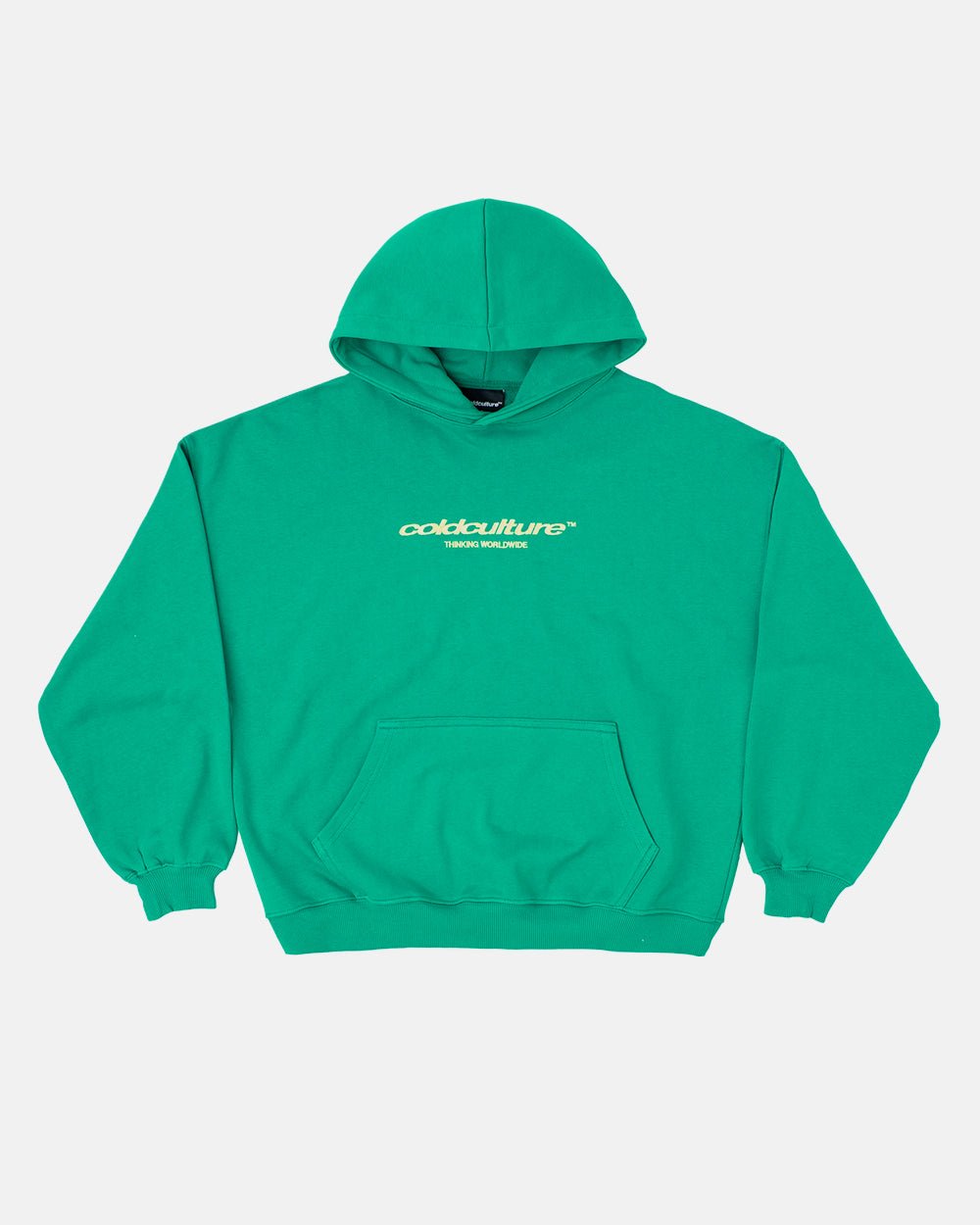 ESSENTIAL HOODIE GREEN - COLD CULTURE