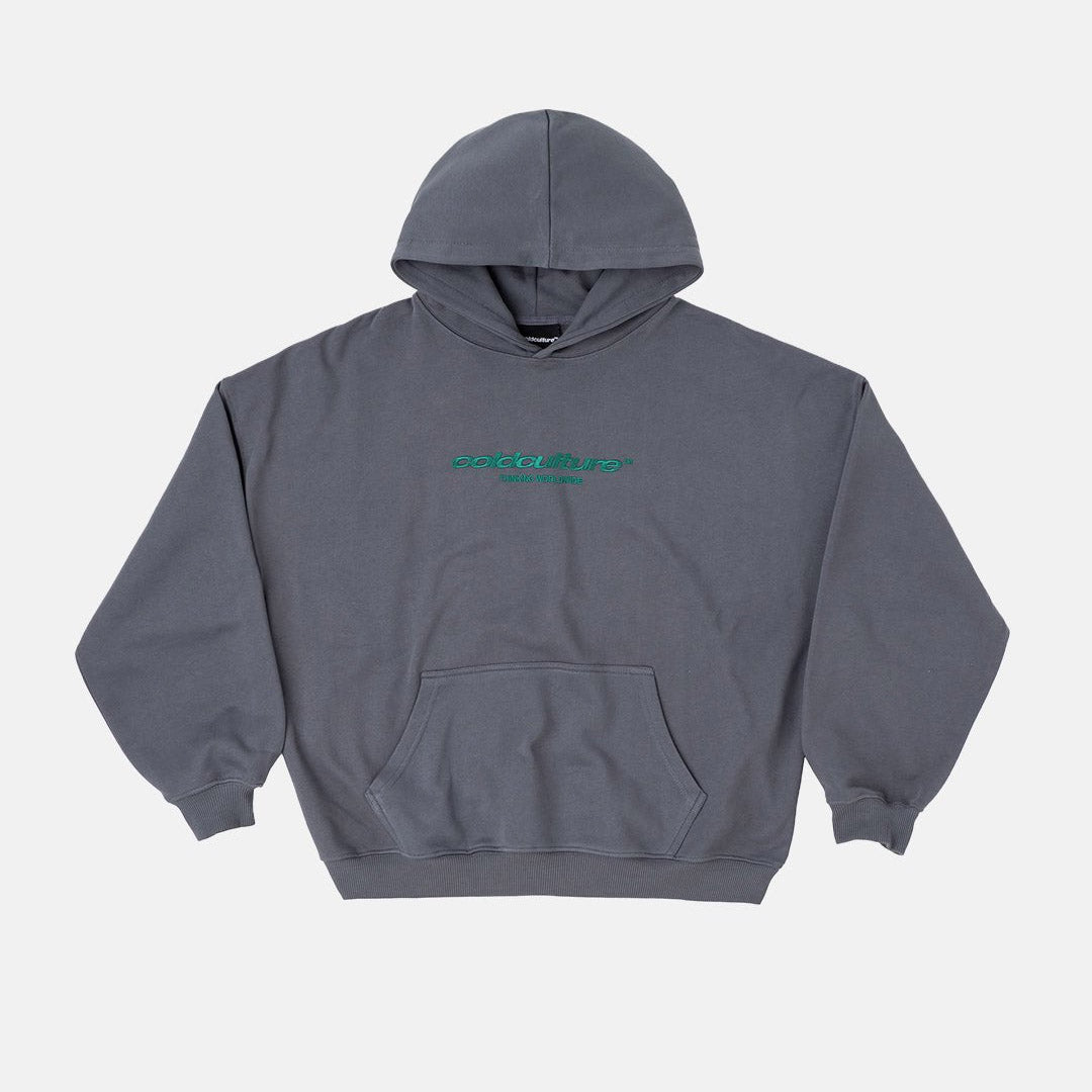 ESSENTIAL HOODIE TURBULENCE BLUE - Cold Culture