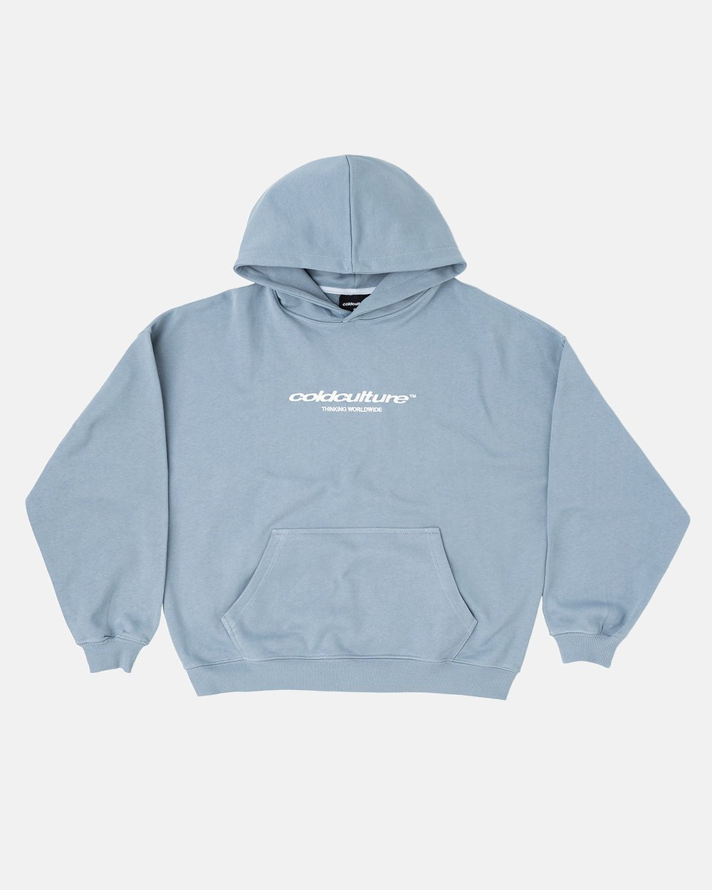 ESSENTIAL HOODIE WINDWARD BLUE - COLD CULTURE