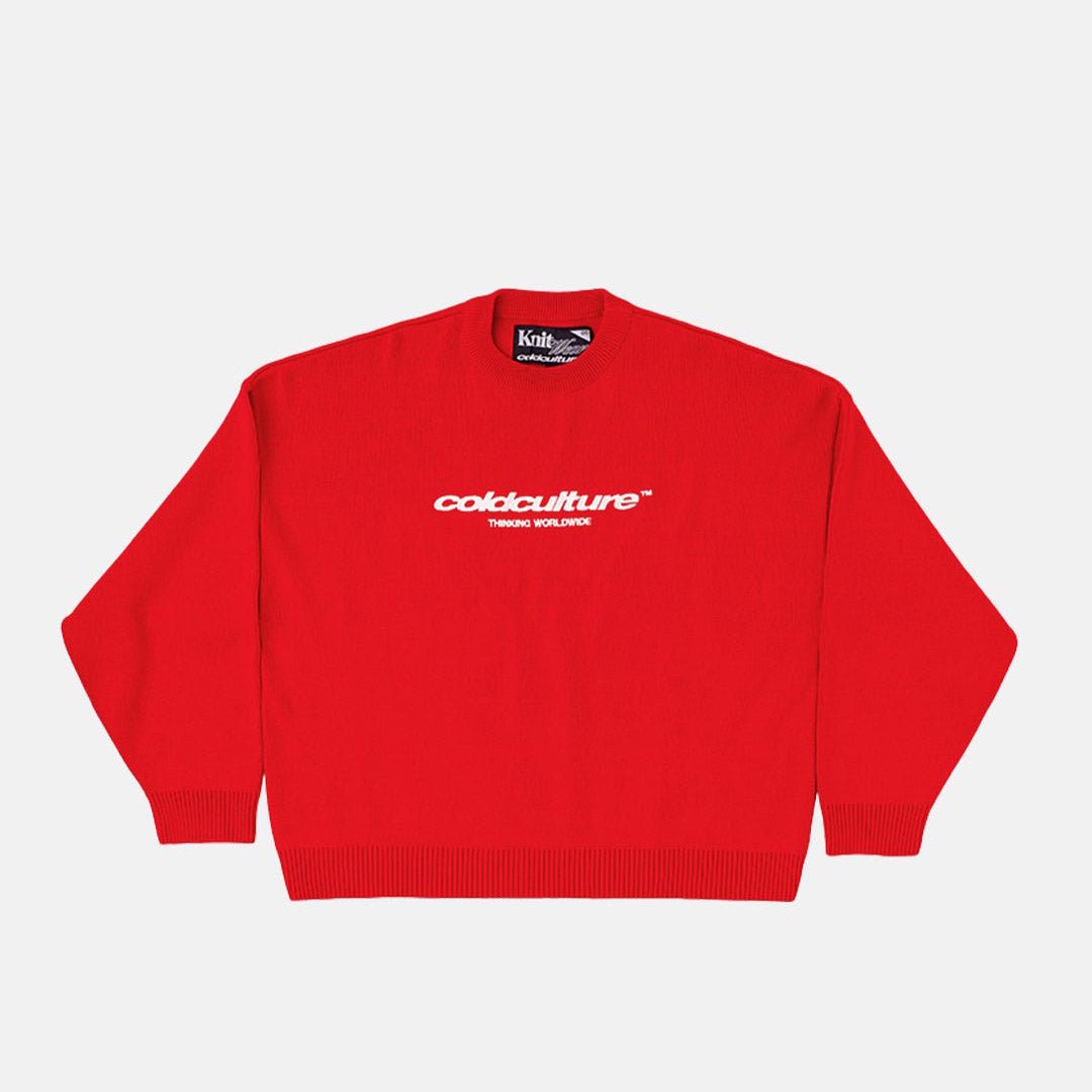 ESSENTIAL KNIT ASTORATH RED - Cold Culture