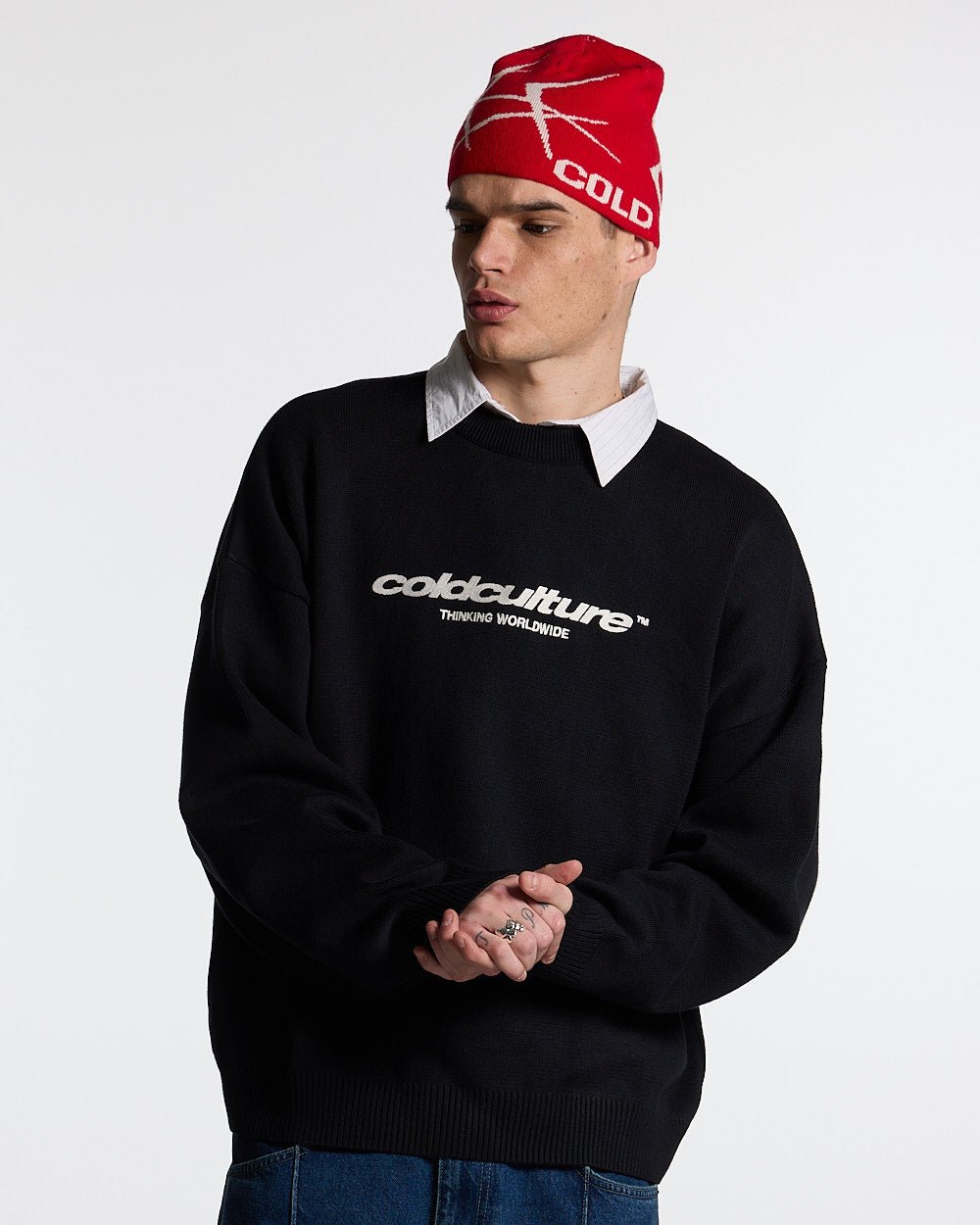 ESSENTIAL KNIT BLACK - COLD CULTURE