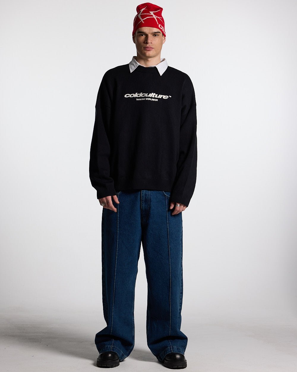 ESSENTIAL KNIT BLACK - COLD CULTURE