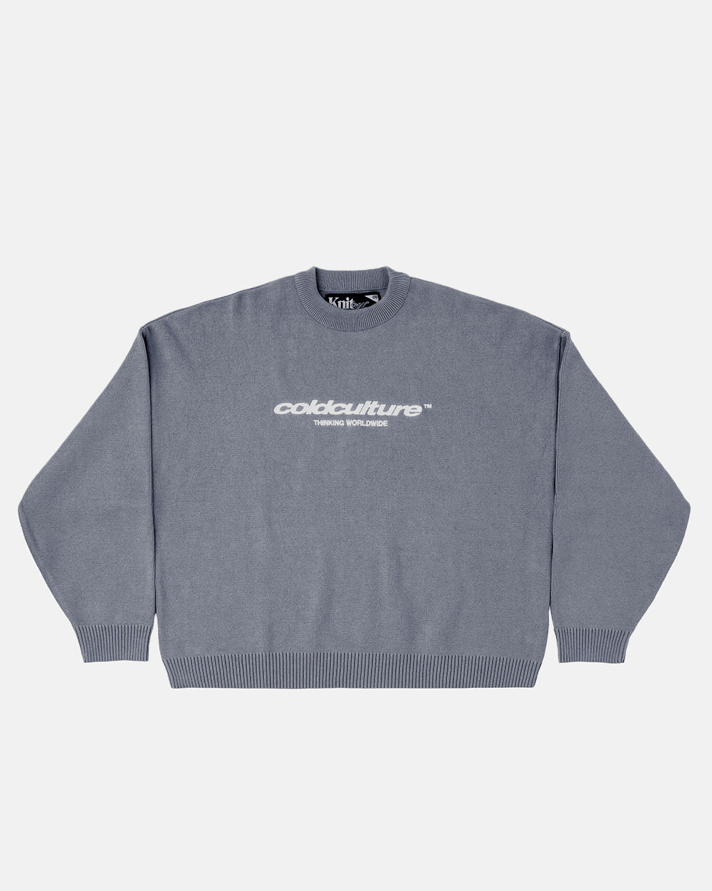 ESSENTIAL KNIT HEAVY GREY - COLD CULTURE