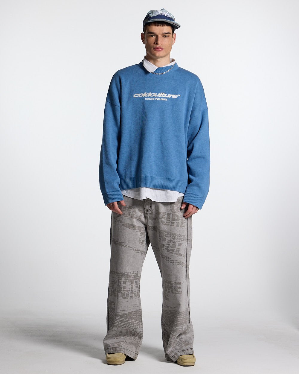 ESSENTIAL KNIT WINDWARD BLUE - COLD CULTURE