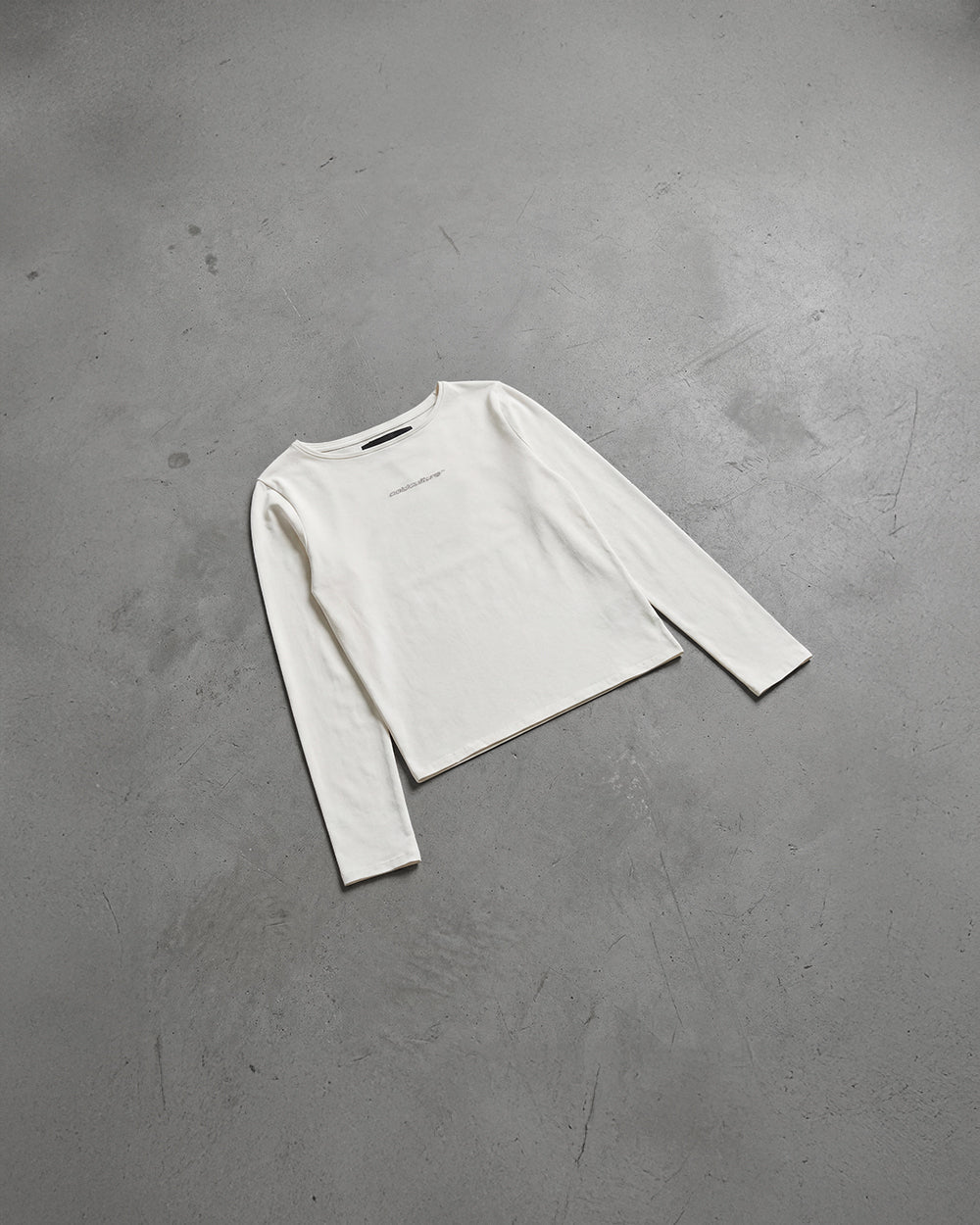 ESSENTIAL LONGSLEEVE TEE WHITE - Cold Culture