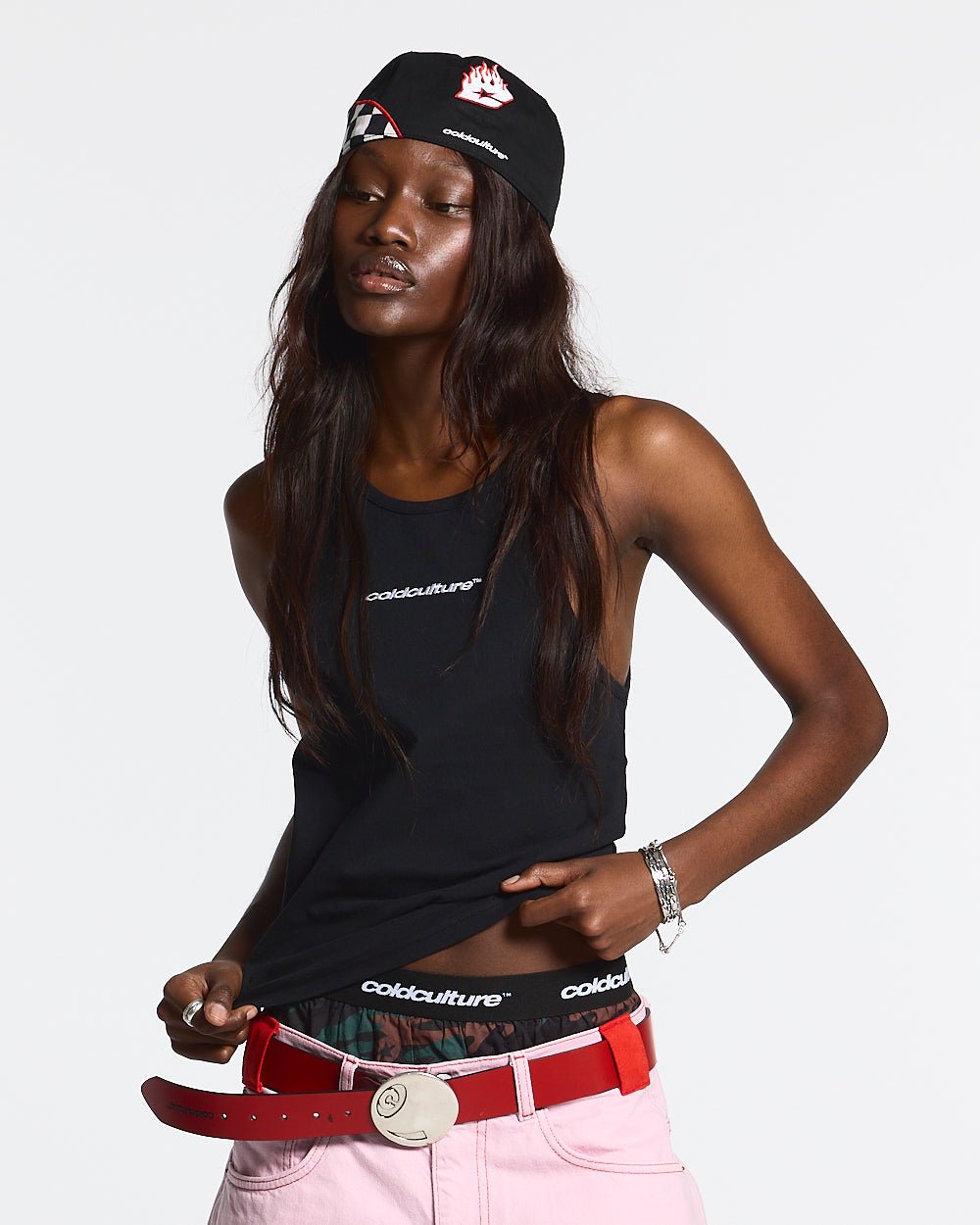 ESSENTIAL TANK TOP BLACK - COLD CULTURE