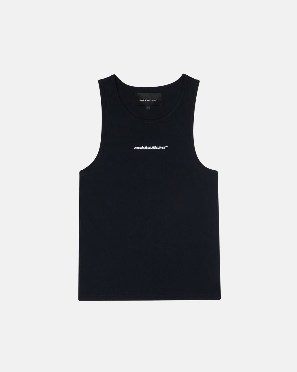 ESSENTIAL TANK TOP BLACK - COLD CULTURE