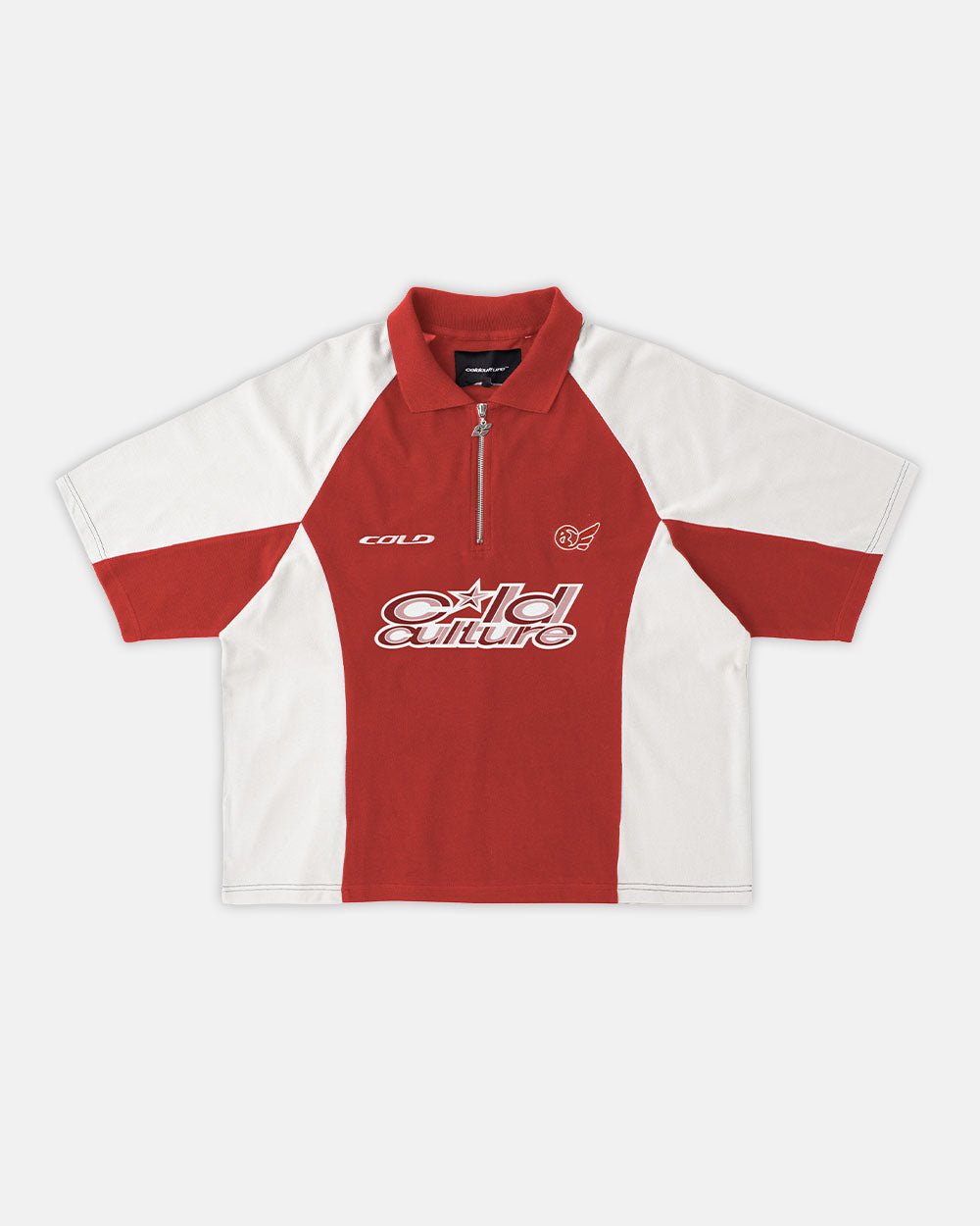 EXTREME POLO BURGUNDY AND WHITE - COLD CULTURE