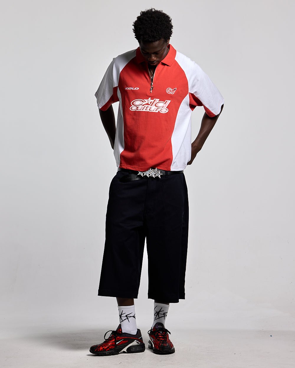 EXTREME POLO BURGUNDY AND WHITE - COLD CULTURE