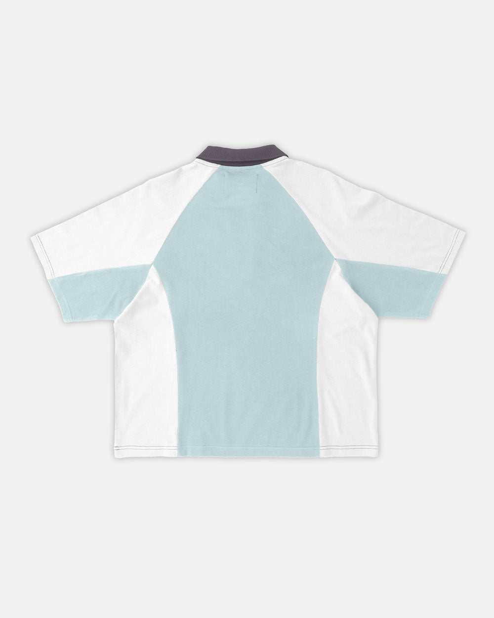 EXTREME POLO IRON LIGHT BLUE AND GREY - COLD CULTURE