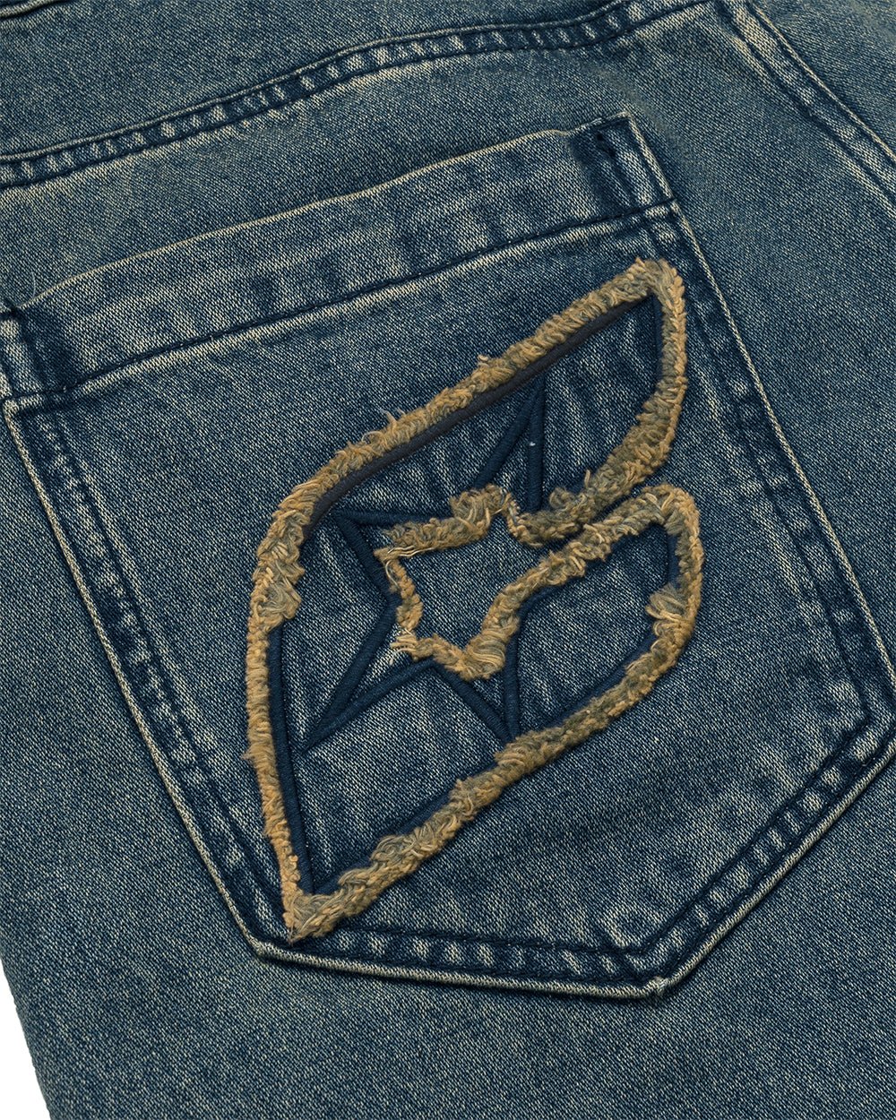 EYELET V2 SHORT DENIM - Cold Culture