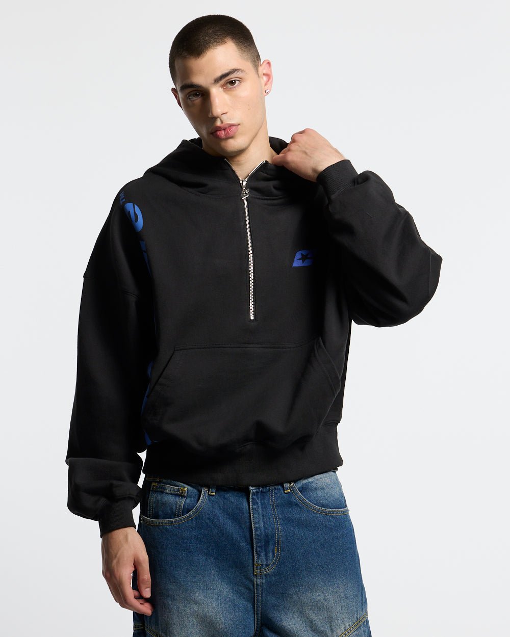 FADED AGE BUZO BLACK & BLUE - Cold Culture