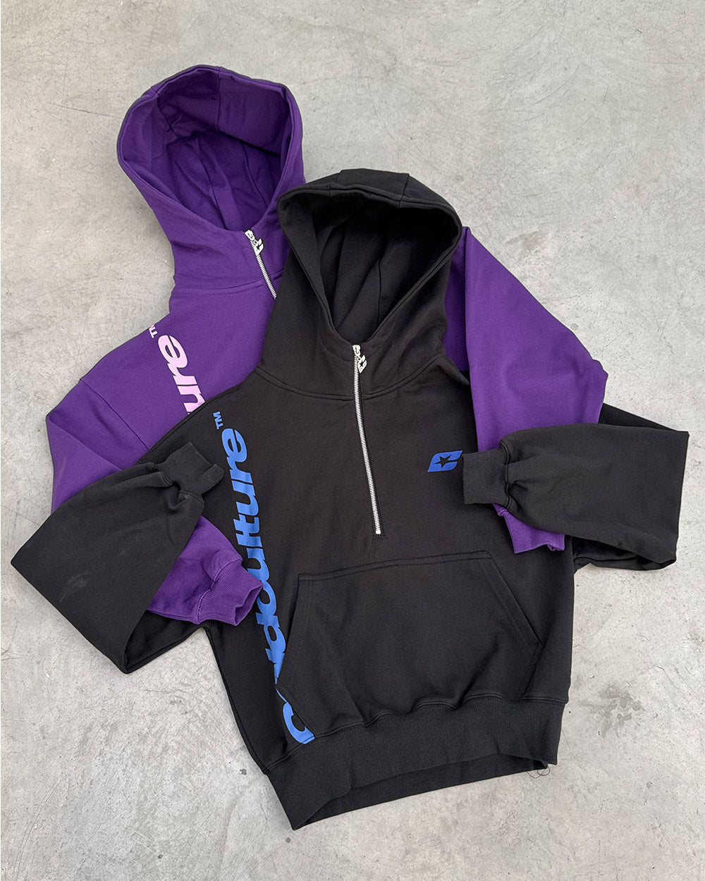 FADED AGE BUZO BLACK & BLUE - Cold Culture