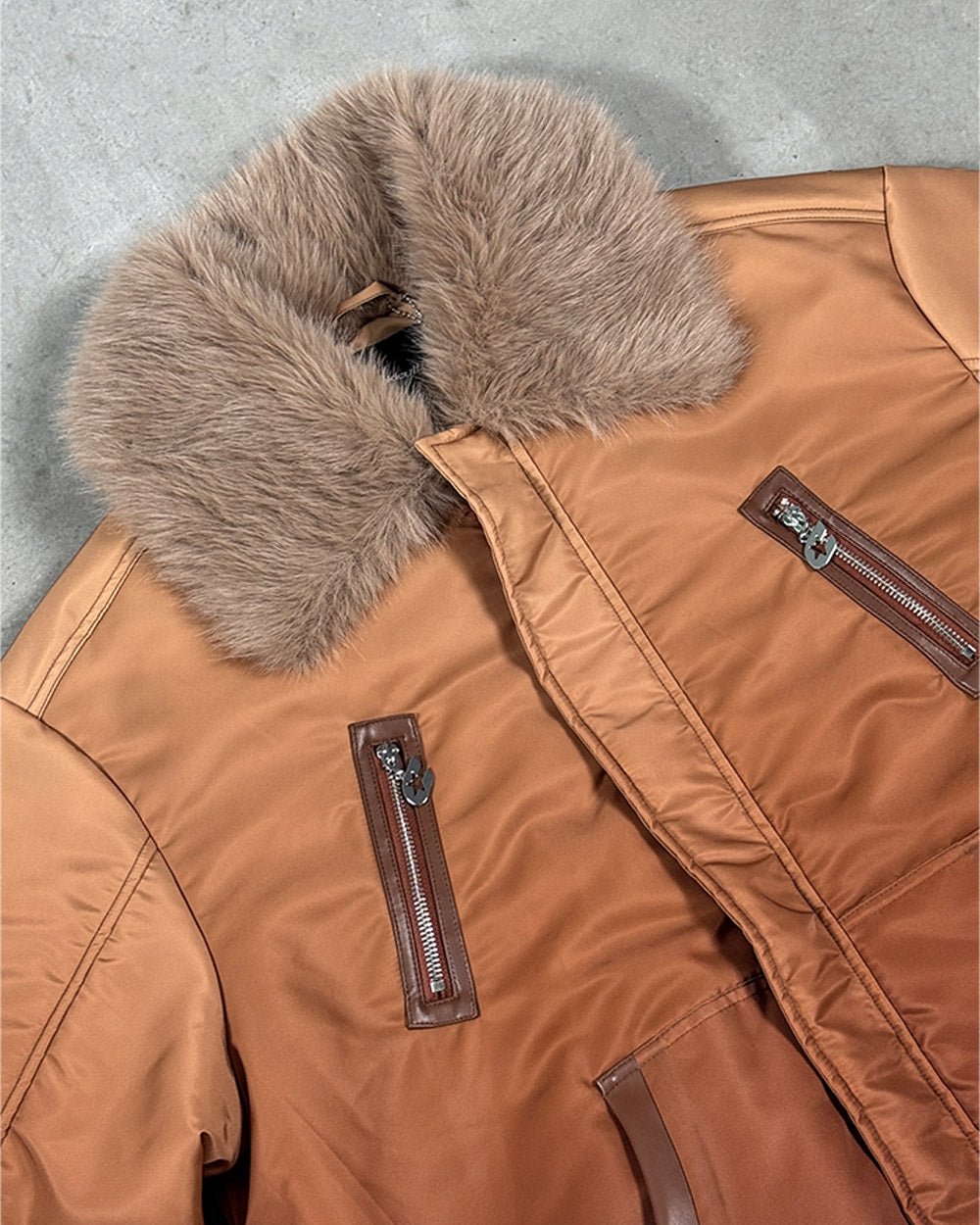 FADED BOMBER BROWN