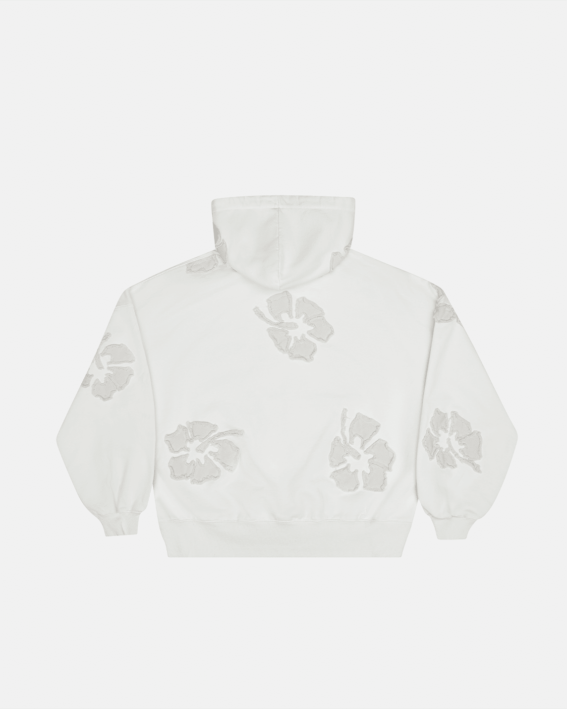 FAKE LOVE HOODIE GREY - Cold Culture