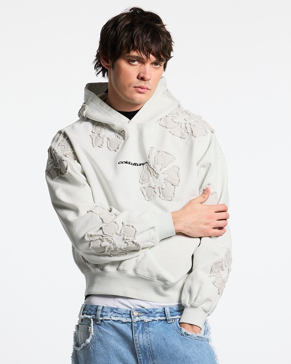 FAKE LOVE HOODIE GREY