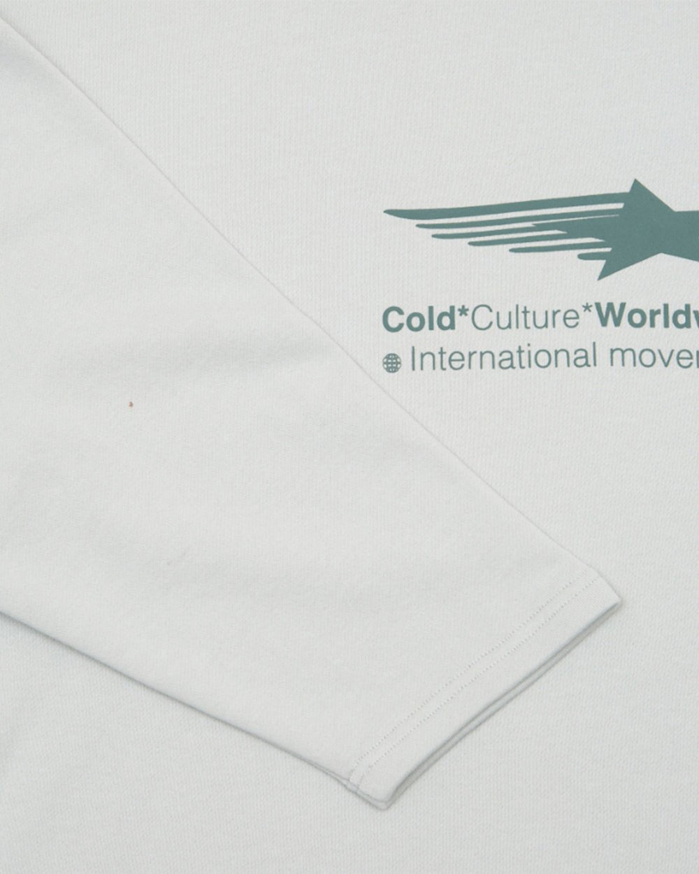 FALLING STAR CREWNECK LIGHT GREY - COLD CULTURE