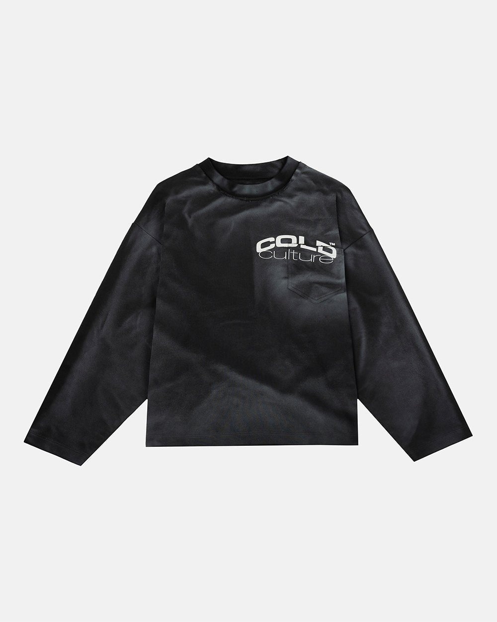 FARMER BLUES LONGSLEEVE BLACK - Cold Culture